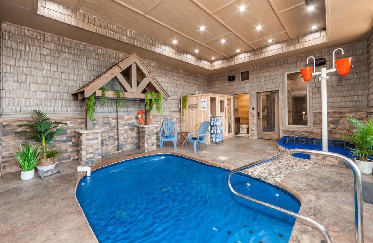 Splash Mountain Pool Hot Tub Theater Game Room سيفيرفيل المظهر الخارجي الصورة